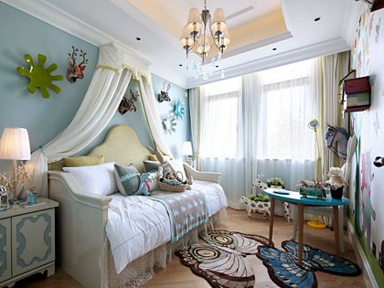 铭豪花苑151平米地中海风格3室2厅效果图台州装修椒江